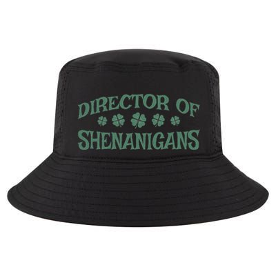 St. PatrickS Day Director Of Shenanigans Irish Teacher Cool Comfort Performance Bucket Hat