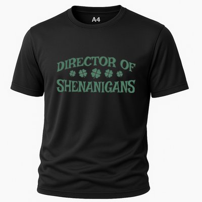 St. PatrickS Day Director Of Shenanigans Irish Teacher Performance Shirt