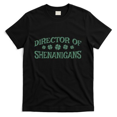 St. PatrickS Day Director Of Shenanigans Irish Teacher T-Shirt