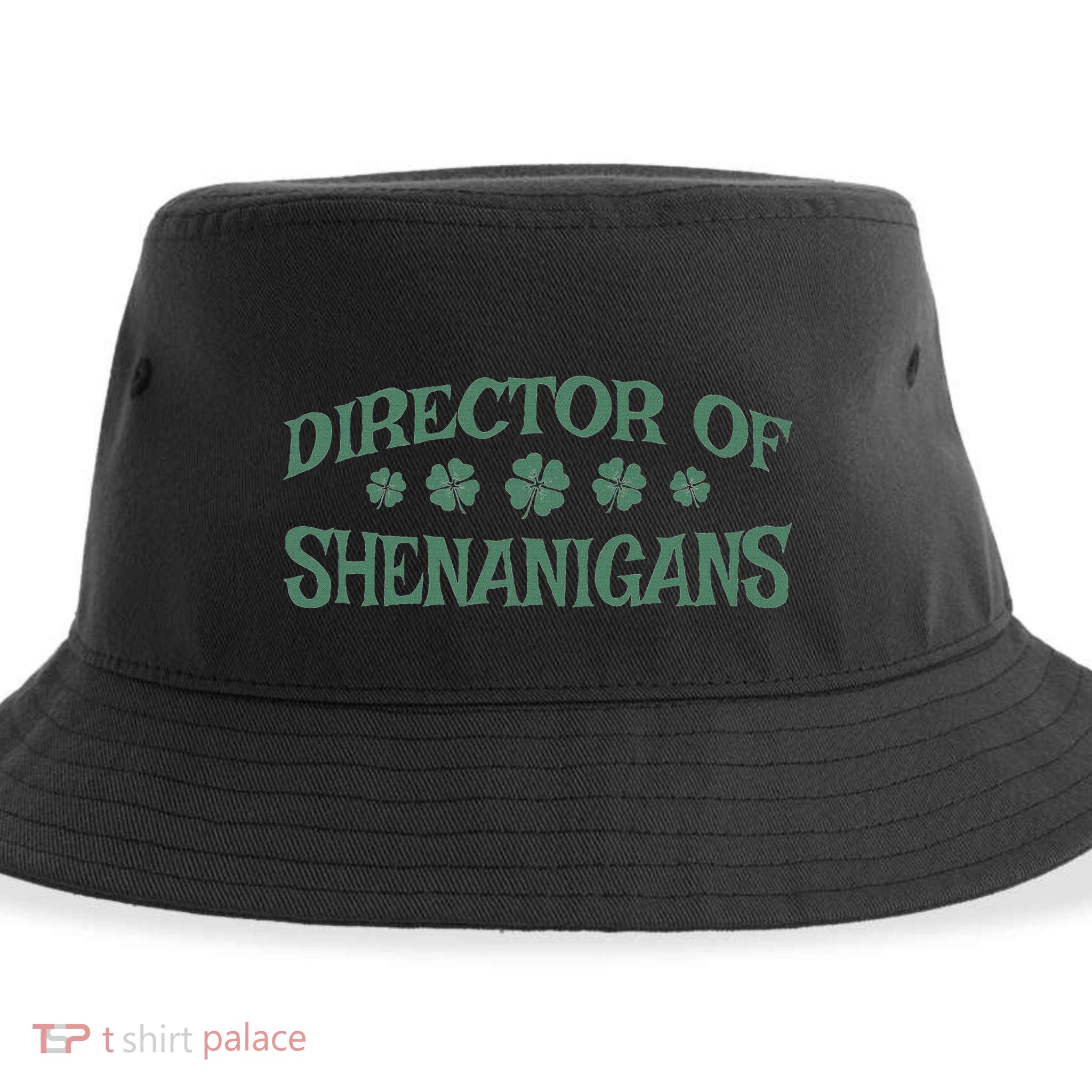 St. PatrickS Day Director Of Shenanigans Irish Teacher Sustainable Bucket Hat