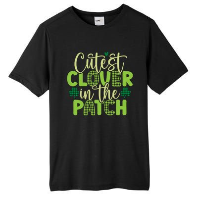 St Patricks Day Irish Cutest Clover In The Patch Cute Gift Tall Fusion ChromaSoft Performance T-Shirt