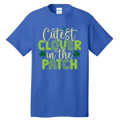 St Patricks Day Irish Cutest Clover In The Patch Cute Gift Tall T-Shirt