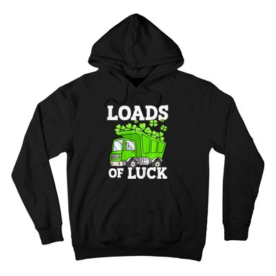 St Patricks Day Lucky Construction Truck Hoodie