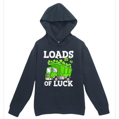 St Patricks Day Lucky Construction Truck Urban Pullover Hoodie