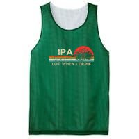 St Patricks Day Ipa Lot When I Drink Vintage Beer Lover Gift Mesh Reversible Basketball Jersey Tank