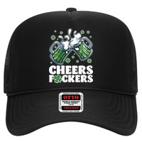 St Patricks Day Cheers Fckers Shamrock Clover Green Beer Trucker Hat