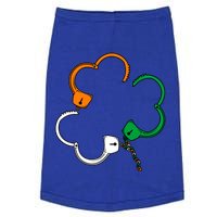 St Patricks Day Police Officer Irish Shamrock Handcuffs Gift Doggie Tank