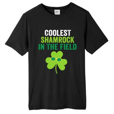 St PatrickS Day 2024 St Patricks Day 2024 Coolest Shamrock Tall Fusion ChromaSoft Performance T-Shirt