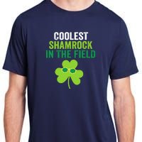 St PatrickS Day 2024 St Patricks Day 2024 Coolest Shamrock Adult ChromaSoft Performance T-Shirt