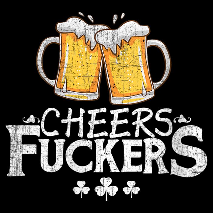 St Patricks Day Cheers Fuckers Sustainable Bucket Hat