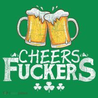 St Patricks Day Cheers Fuckers Baby Bodysuit
