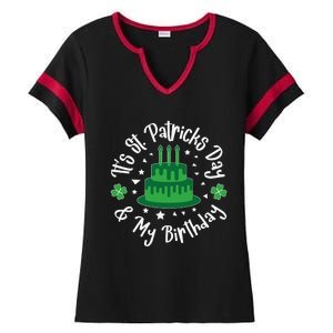 Saint Patrick's Day Funny Graphic Quote Print Birthday Gift Ladies Halftime Notch Neck Tee