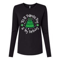 Saint Patrick's Day Funny Graphic Quote Print Birthday Gift Womens Cotton Relaxed Long Sleeve T-Shirt