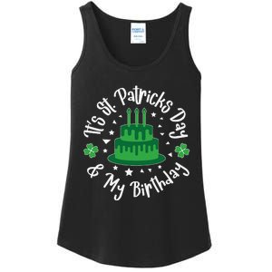 Saint Patrick's Day Funny Graphic Quote Print Birthday Gift Ladies Essential Tank