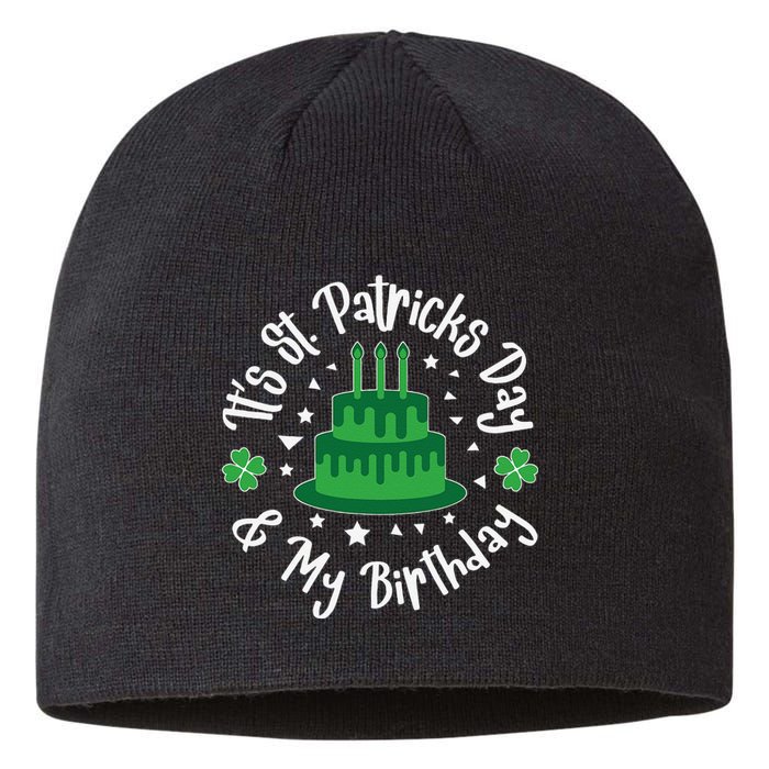 Saint Patrick's Day Funny Graphic Quote Print Birthday Gift Sustainable Beanie