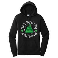 Saint Patrick's Day Funny Graphic Quote Print Birthday Gift Women's Pullover Hoodie