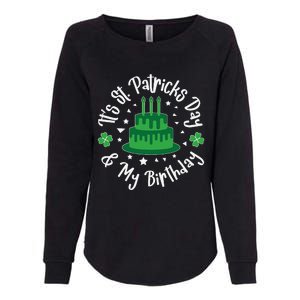 Saint Patrick's Day Funny Graphic Quote Print Birthday Gift Womens California Wash Sweatshirt