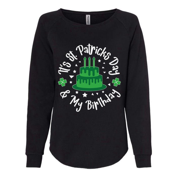 Saint Patrick's Day Funny Graphic Quote Print Birthday Gift Womens California Wash Sweatshirt