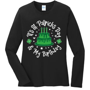 Saint Patrick's Day Funny Graphic Quote Print Birthday Gift Ladies Long Sleeve Shirt