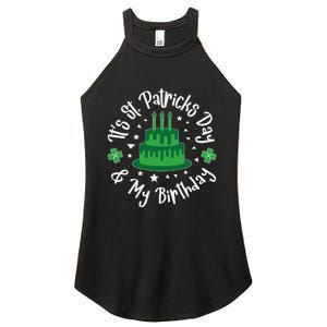 Saint Patrick's Day Funny Graphic Quote Print Birthday Gift Women's Perfect Tri Rocker Tank