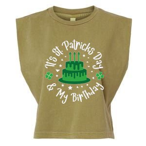 Saint Patrick's Day Funny Graphic Quote Print Birthday Gift Garment-Dyed Women's Muscle Tee