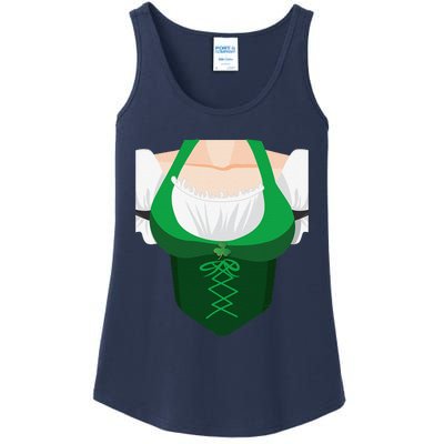 St. Patricks Day Women Sexy Costume Top Ladies Essential Tank