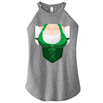 St. Patricks Day Women Sexy Costume Top Women’s Perfect Tri Rocker Tank