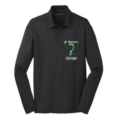 St. PatrickS Day Cruise Silk Touch Performance Long Sleeve Polo