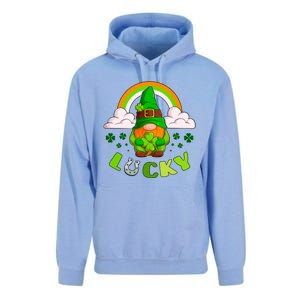 St Patricks Day Lucky Gnome Irish Rainbow Cute Gift Unisex Surf Hoodie