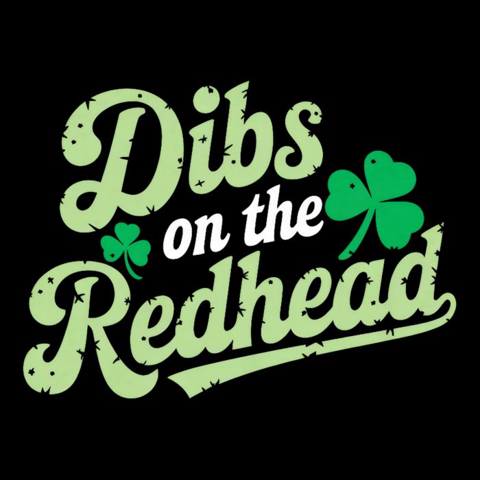 St Patricks Day Dibs On The Redhead Irish 16 in Basic Backpack