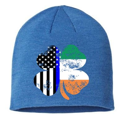 St Patricks Day Police Officer Support Gift Sustainable Beanie