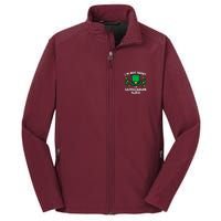 St Patricks Day Not Short Leprechaun Sized Core Soft Shell Jacket