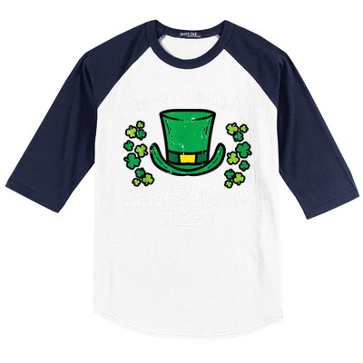 St Patricks Day Not Short Leprechaun Sized Baseball Sleeve Shirt