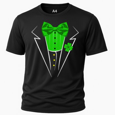 Saint Patrick's Day Irish Funny Tuxedo Costume Pub Performance Shirt