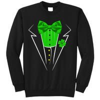 Saint Patrick's Day Irish Funny Tuxedo Costume Pub Sweatshirt
