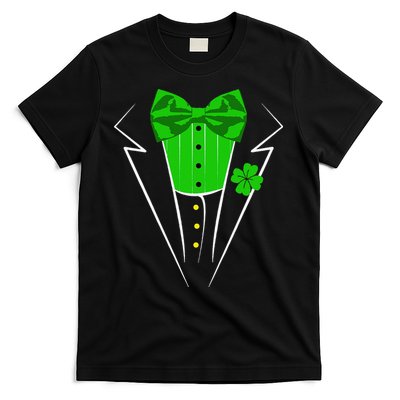 Saint Patrick's Day Irish Funny Tuxedo Costume Pub T-Shirt