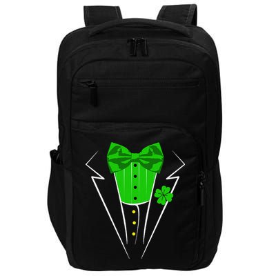 Saint Patrick's Day Irish Funny Tuxedo Costume Pub Impact Tech Backpack