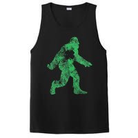 St Patricks Day Bigfoot Irish Sasqautch Saint Paddy's Gift PosiCharge Competitor Tank