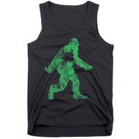 St Patricks Day Bigfoot Irish Sasqautch Saint Paddy's Gift Tank Top