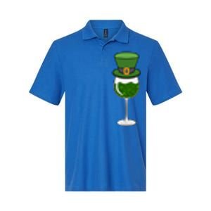 St Patricks Day Ing Wine Er Paddys Day Gift Softstyle Adult Sport Polo