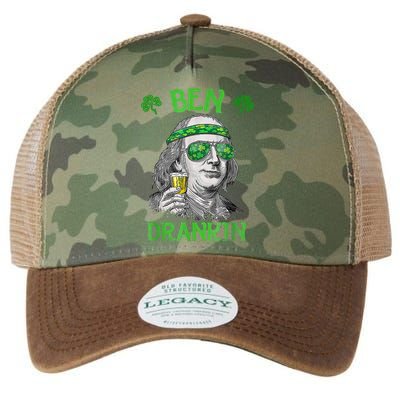 St Patricks Day, Ben Drankin, Funny St Patricks Day, St Patricks Day Drinking Legacy Tie Dye Trucker Hat