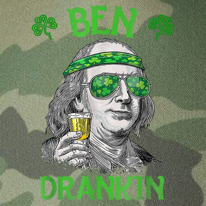 St Patricks Day, Ben Drankin, Funny St Patricks Day, St Patricks Day Drinking Legacy Tie Dye Trucker Hat