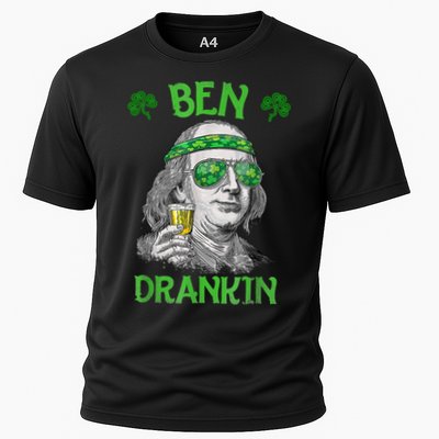 St Patricks Day, Ben Drankin, Funny St Patricks Day, St Patricks Day Drinking Performance Shirt