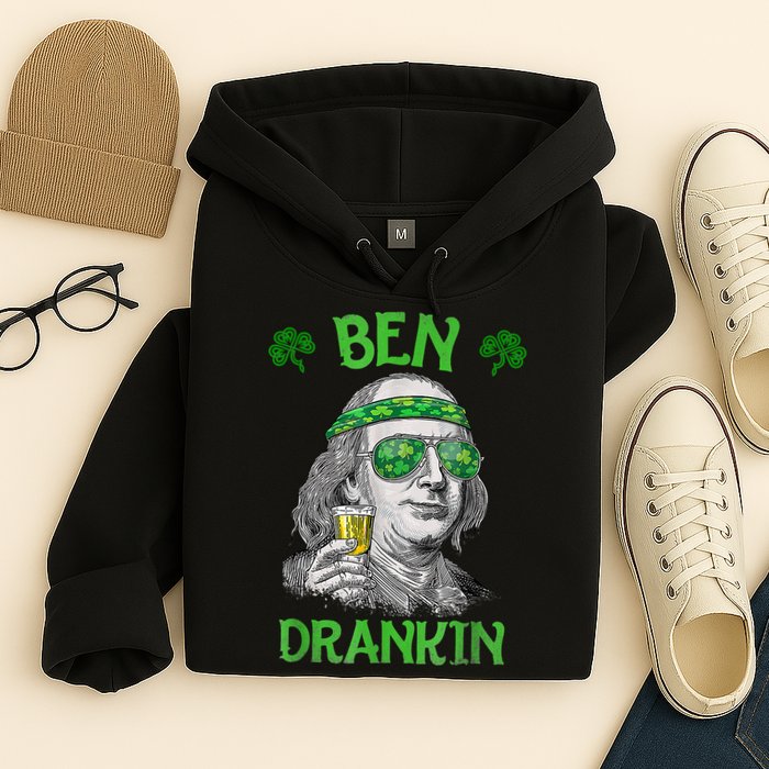 St Patricks Day, Ben Drankin, Funny St Patricks Day, St Patricks Day Drinking Hoodie
