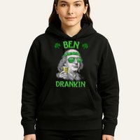 St Patricks Day, Ben Drankin, Funny St Patricks Day, St Patricks Day Drinking Hoodie