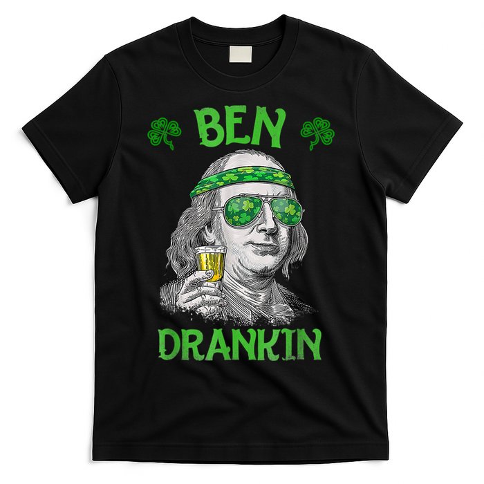St Patricks Day, Ben Drankin, Funny St Patricks Day, St Patricks Day Drinking T-Shirt