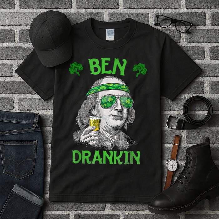St Patricks Day, Ben Drankin, Funny St Patricks Day, St Patricks Day Drinking Tall T-Shirt