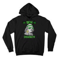 St Patricks Day, Ben Drankin, Funny St Patricks Day, St Patricks Day Drinking Tall Hoodie