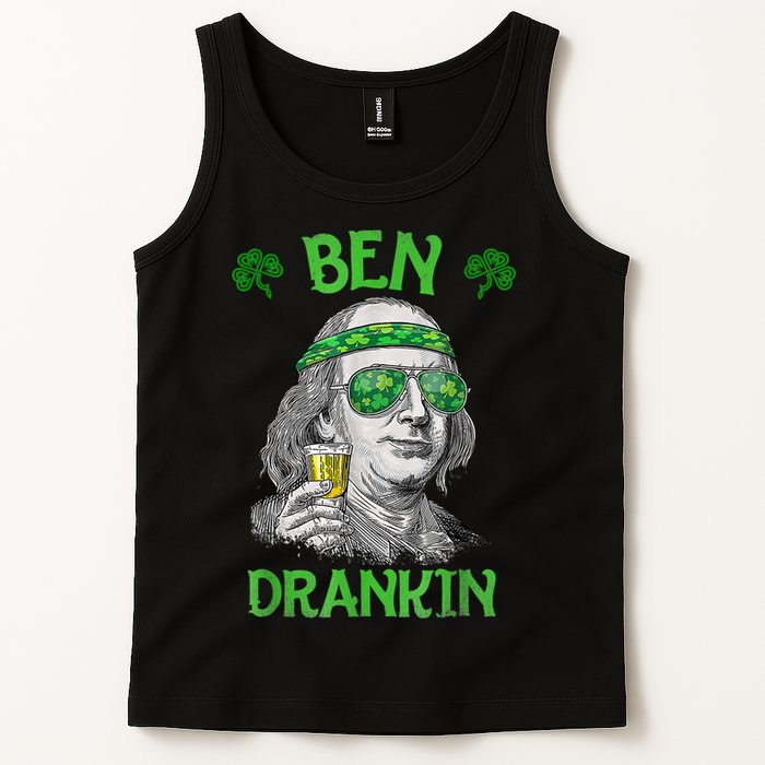 St Patricks Day, Ben Drankin, Funny St Patricks Day, St Patricks Day Drinking Tank Top