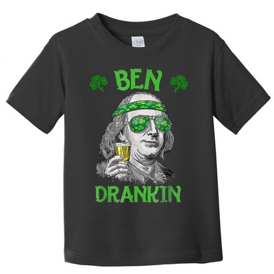 St Patricks Day, Ben Drankin, Funny St Patricks Day, St Patricks Day Drinking Toddler T-Shirt